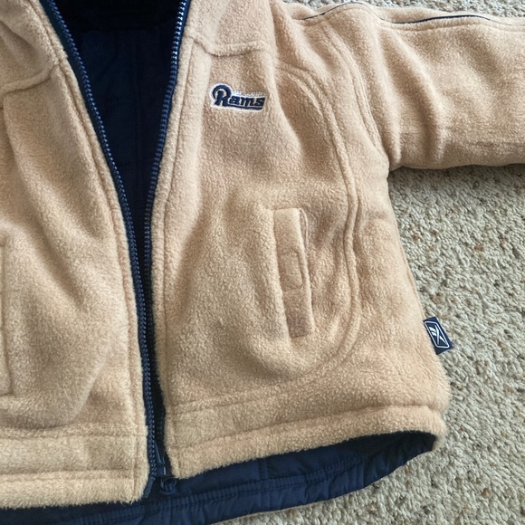 Children’s Rams reversible winter jacket. 4T - Picture 5 of 8